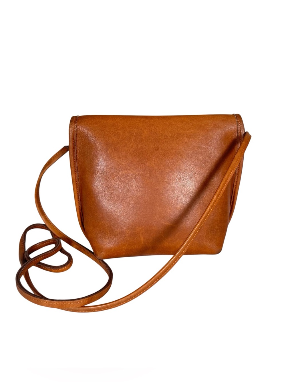 COACH Vintage Quincy Turn-Lock Minimalist Leather Crossbody Bag 9919 - Picture 2 of 8